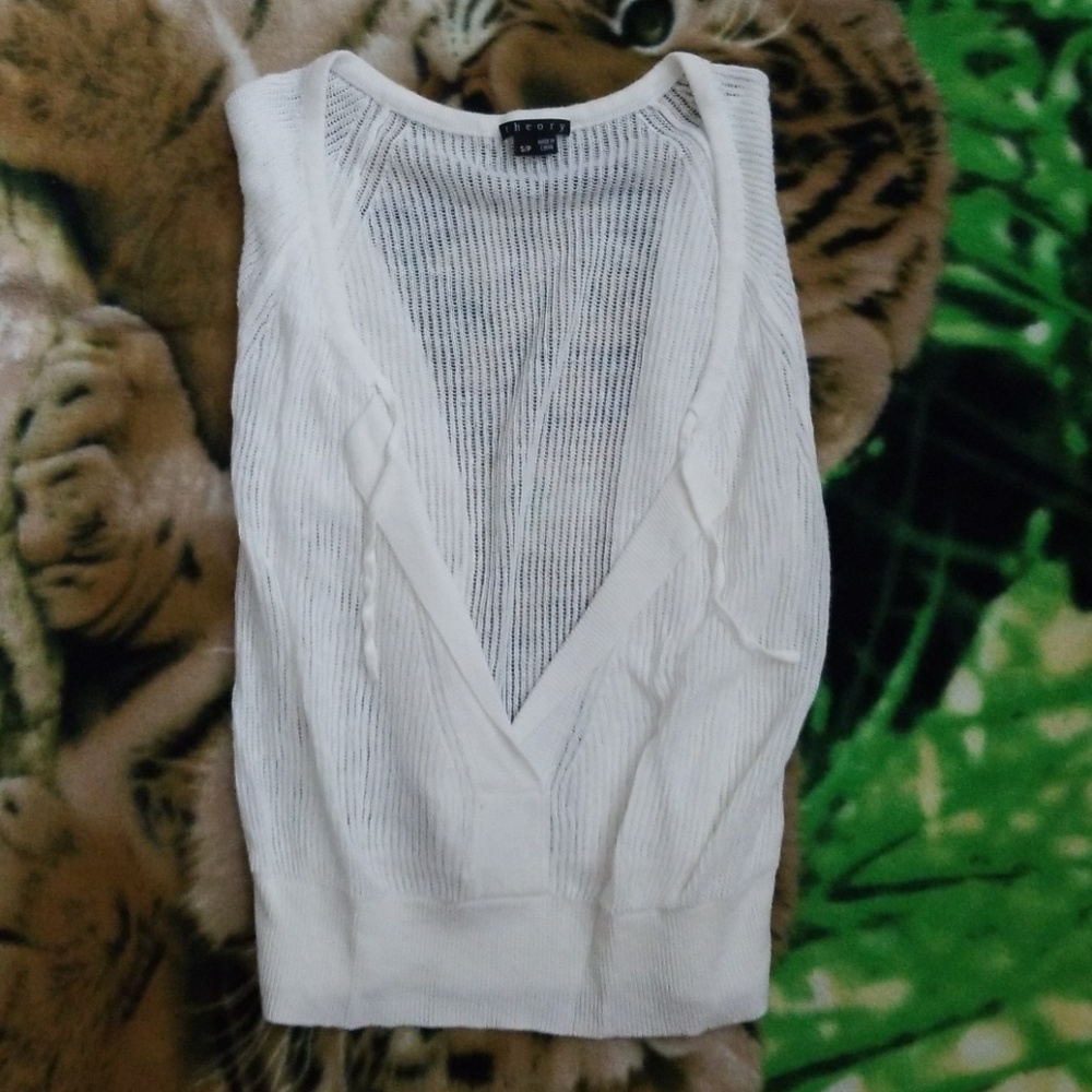 👄👄SOLD! 3/4 Sleeve Knitted Top Women Small👄👄 - Picture 2 of 8